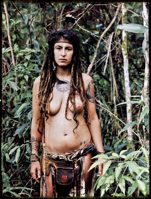 Фото с ежегодного съезда хиппи в Бразилии