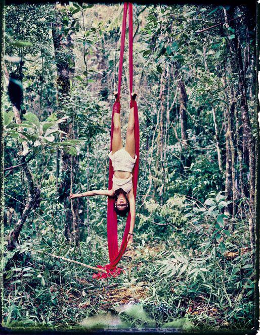 Фото с ежегодного съезда хиппи в Бразилии