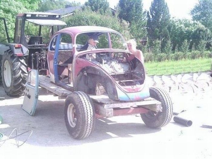 Подарил машину сыну