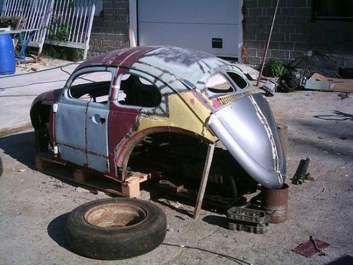 Подарил машину сыну