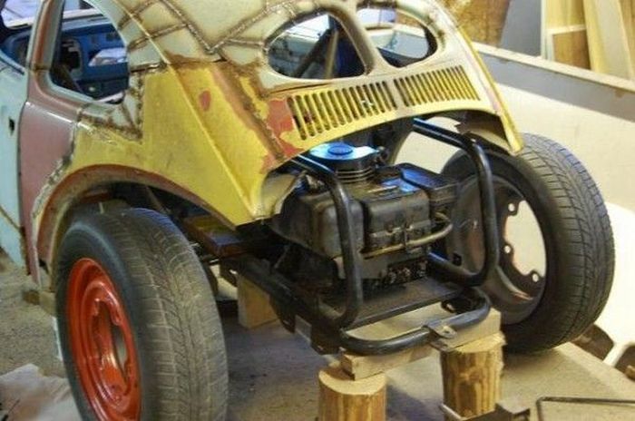 Подарил машину сыну