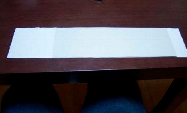 Шутка с туалетной бумагой