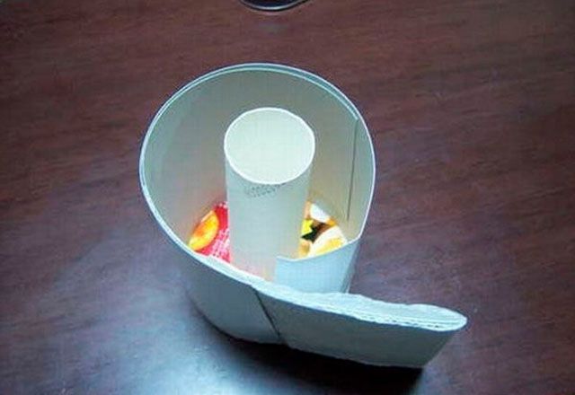 Шутка с туалетной бумагой