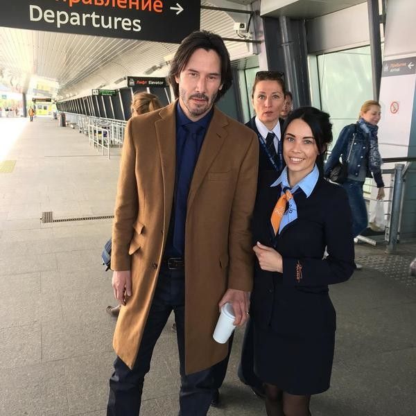 Киану Ривз прибыл в Санкт-Петербург для съемок в фильме «Сибирь»