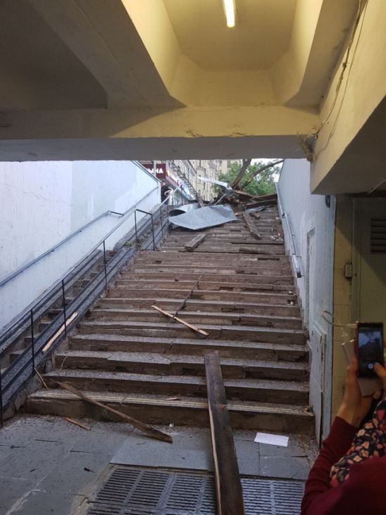 На Москву обрушился ураган