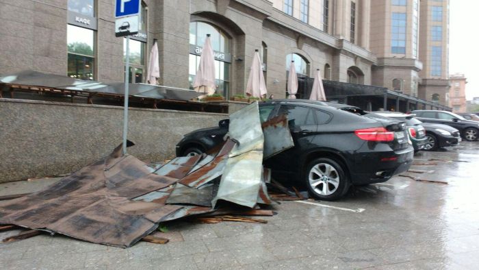 На Москву обрушился ураган
