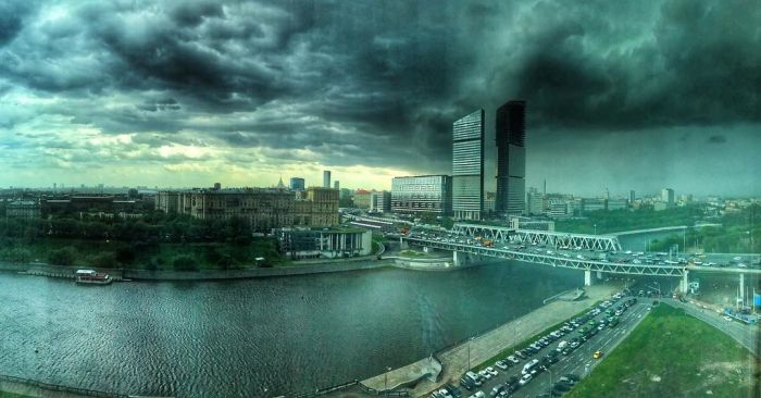 На Москву обрушился ураган