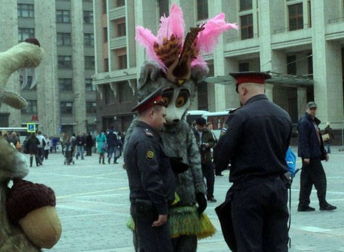 Фото, которые возможно было сделать только в России