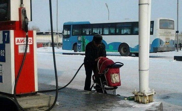 Фото, которые возможно было сделать только в России