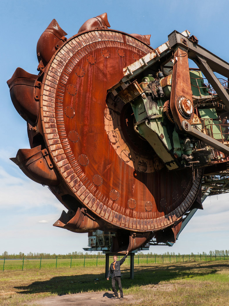 Заброшенный экскаватор Bagger 258