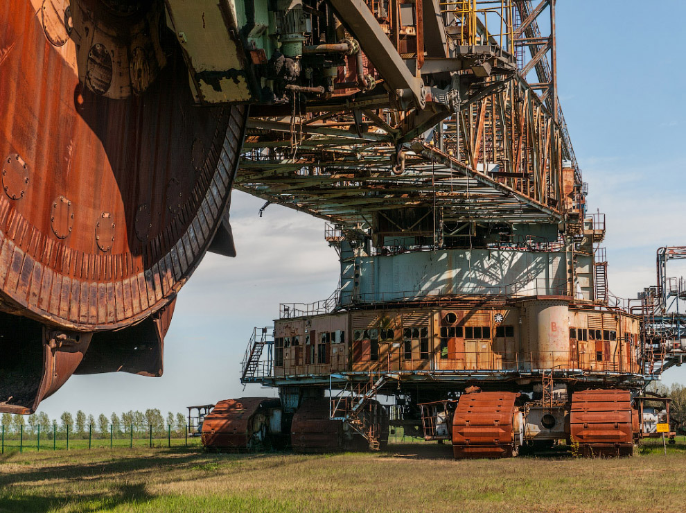 Заброшенный экскаватор Bagger 258