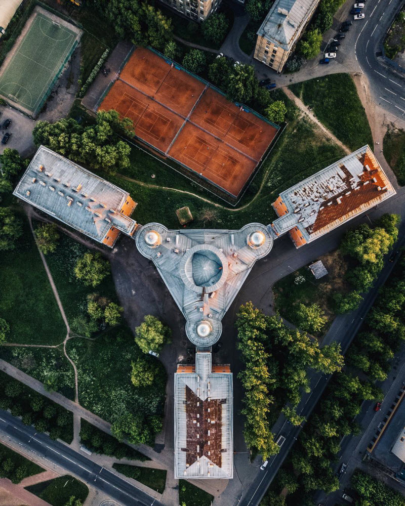 Kosmaj Project: заброшенные места России на аэрофотоснимках