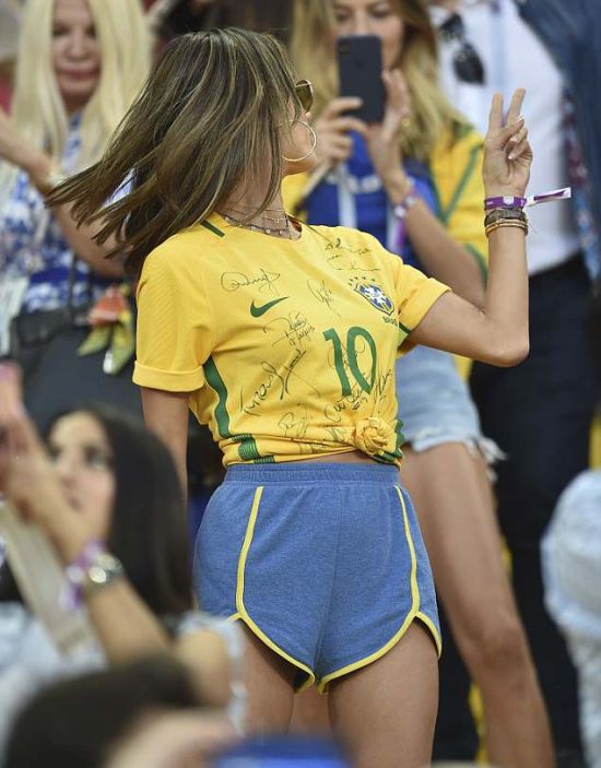 Супермодели Victoria’s Secret побывали на матче "Сербия - Бразилия"