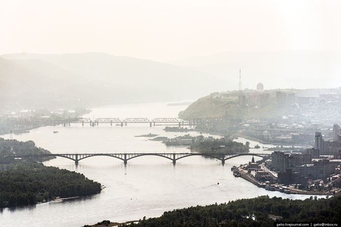 Красноярск с высоты (59 фото)