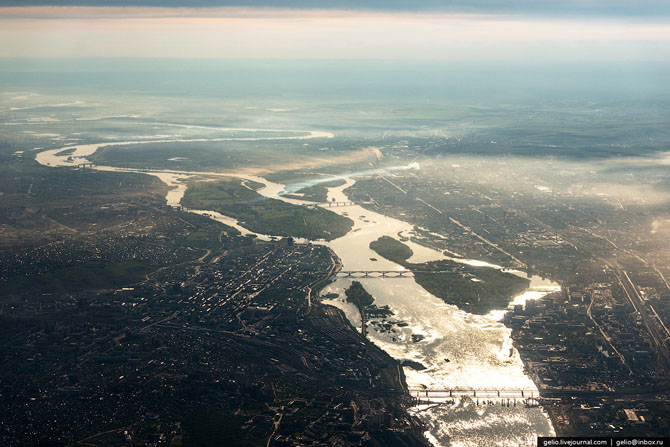 Красноярск с высоты (59 фото)