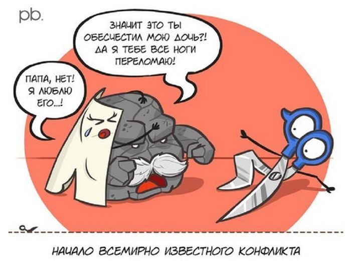 Смешные комиксы