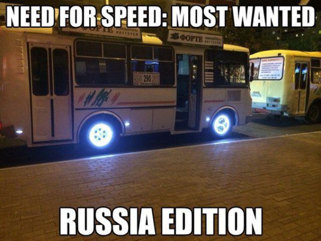 Транспорт и юмор