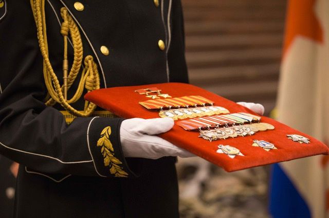 Родственники адмирала Горшкова передали Музею Победы награды на 2 млн долларов