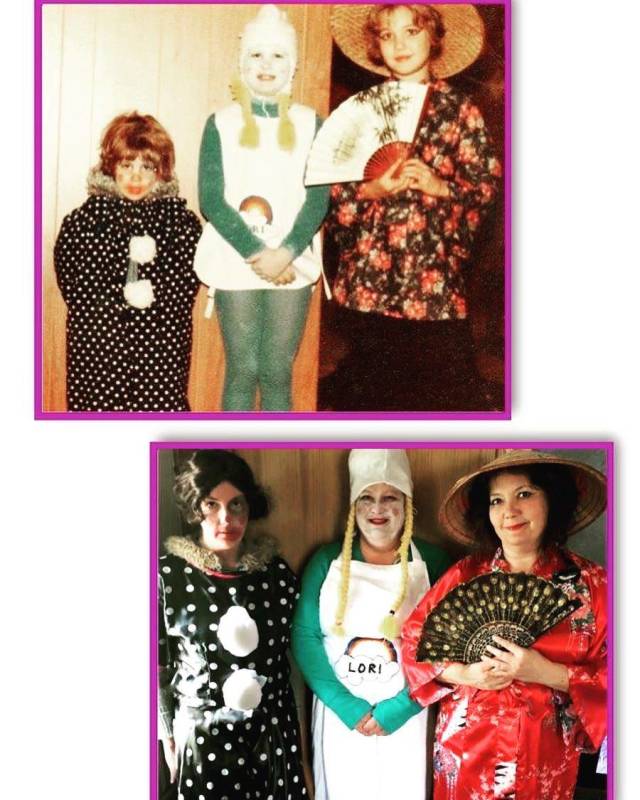 Фотографии спустя годы в стиле: "Тогда и сейчас"