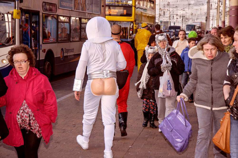 Развлечения в Блэкпуле на снимках Дуги Уоллеса