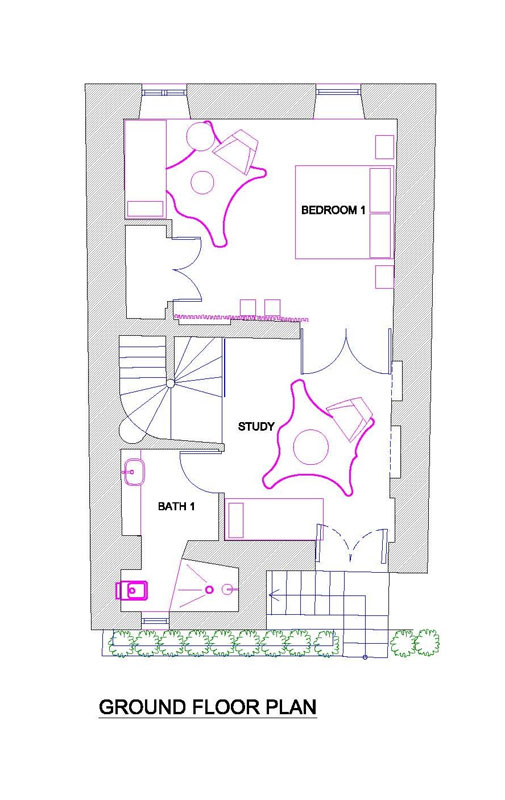 Дом с пещерами