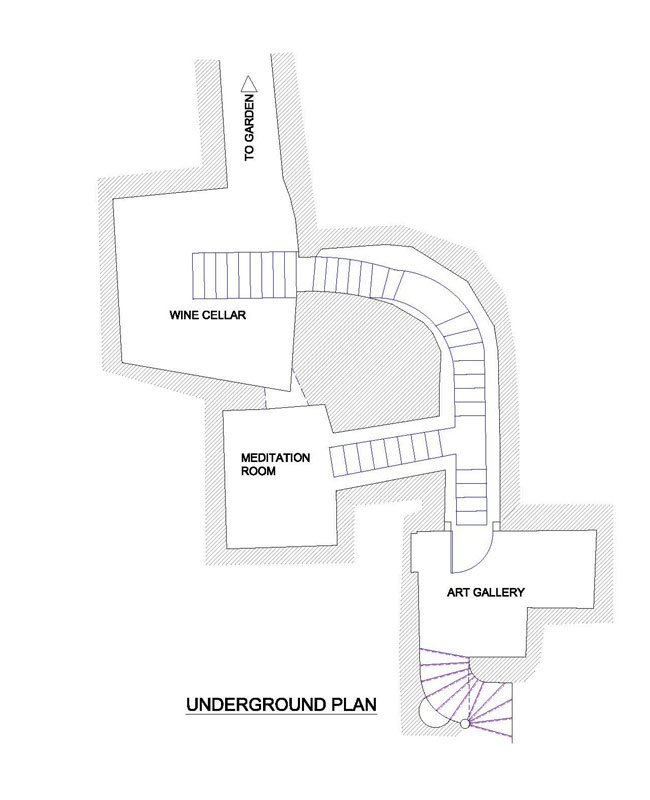 Дом с пещерами