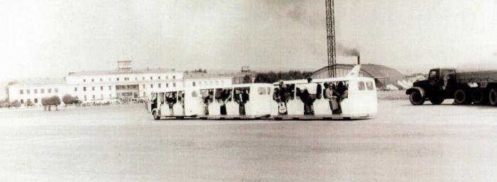Ретро фото аэропорта г. Иркутска