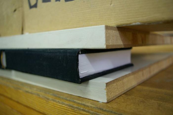 Как делается книжный переплет