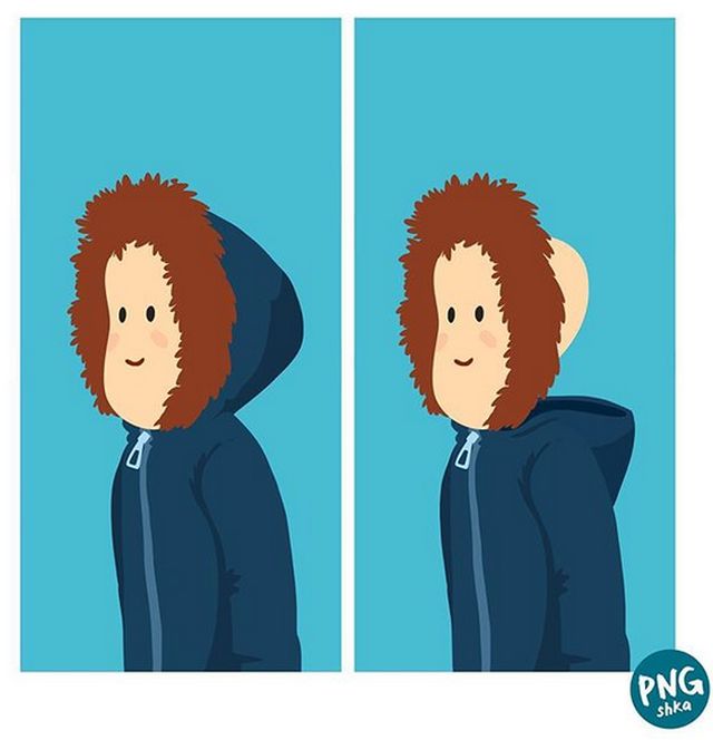 Жизненные комиксы с долей абсурда