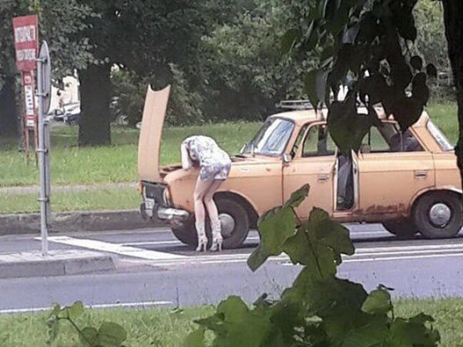 Уморительные доказательства того, что женщинам не место за рулем