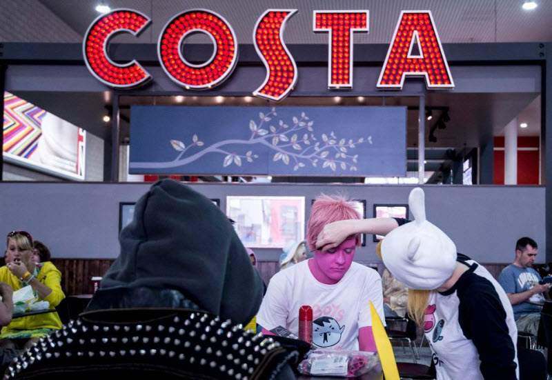 Яркие участники Comic Con в Лондоне