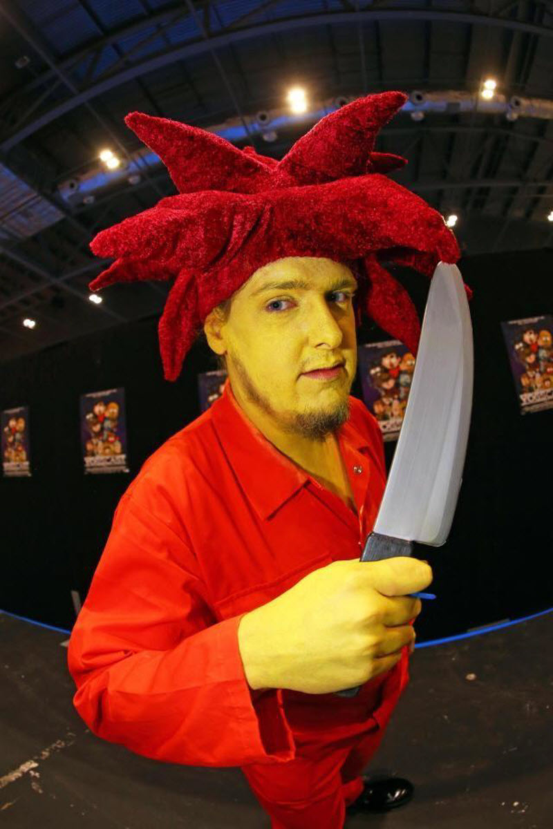 Яркие участники Comic Con в Лондоне