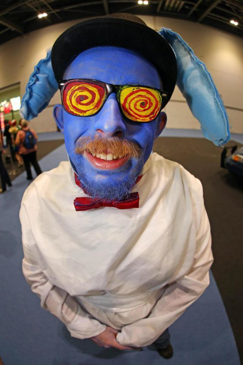 Яркие участники Comic Con в Лондоне