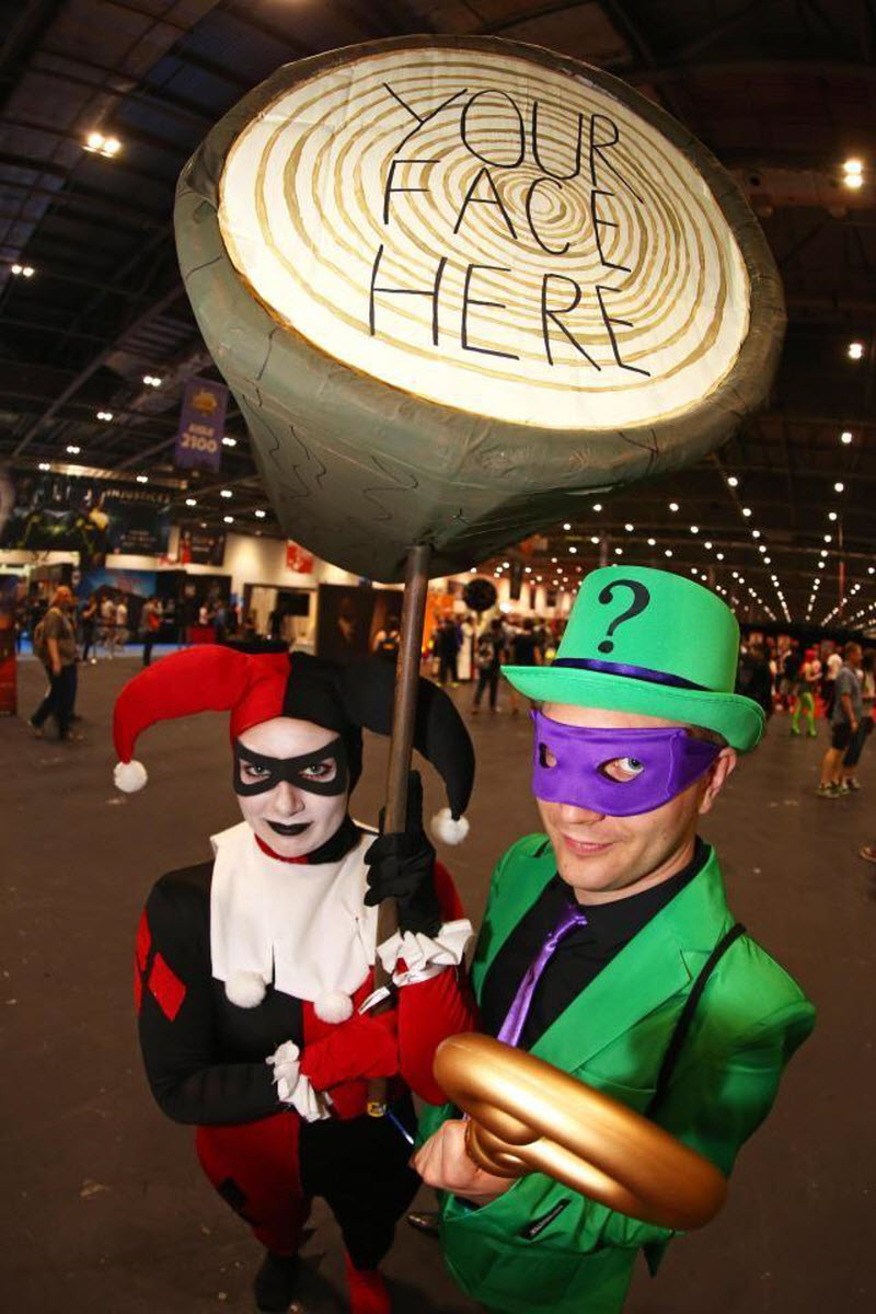 Яркие участники Comic Con в Лондоне
