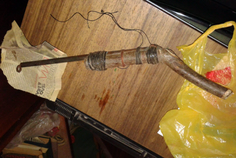 Необычные кустарные «стволы», изъятые силовиками