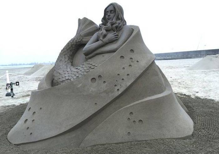 Песочные скульптуры Тосихико Хосаки