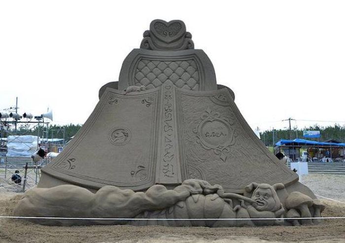Песочные скульптуры Тосихико Хосаки