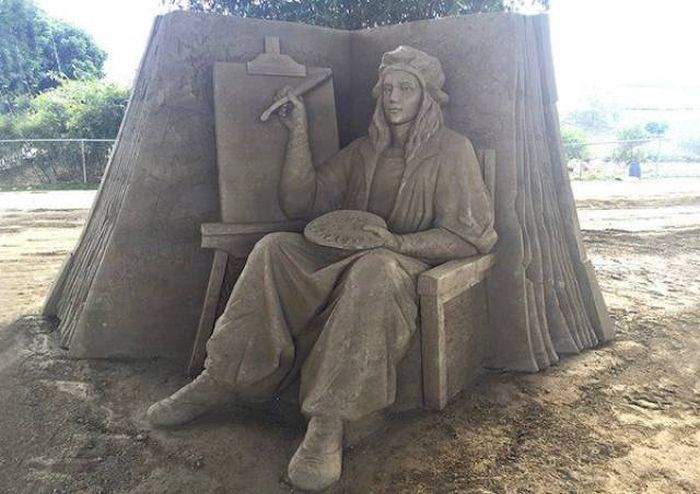 Песочные скульптуры Тосихико Хосаки
