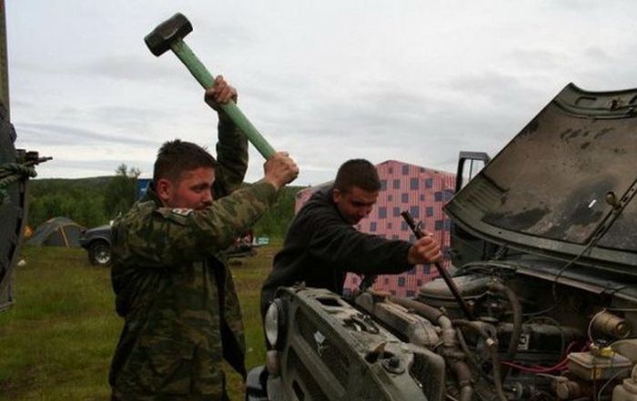 Развлечения наших мужчин