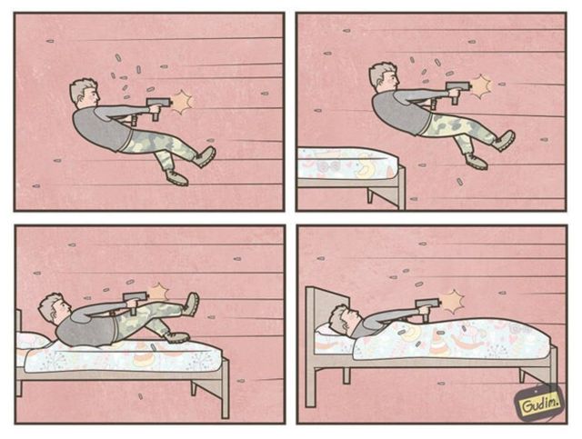 Смешные комиксы