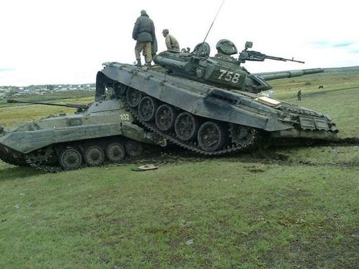 Аварии с танками