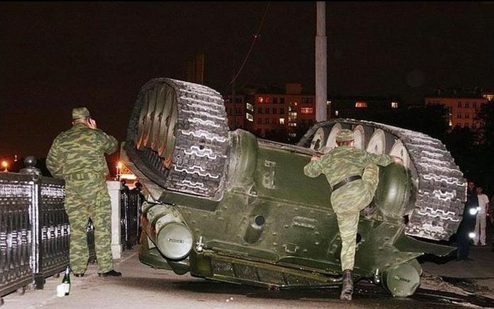 Аварии с танками