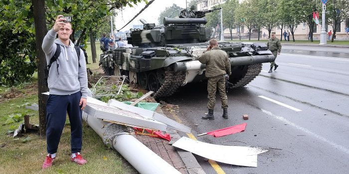 Аварии с танками