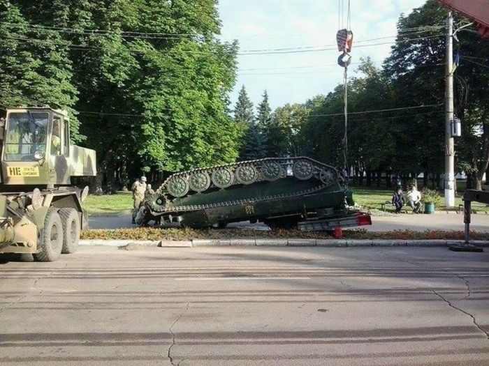 Аварии с танками