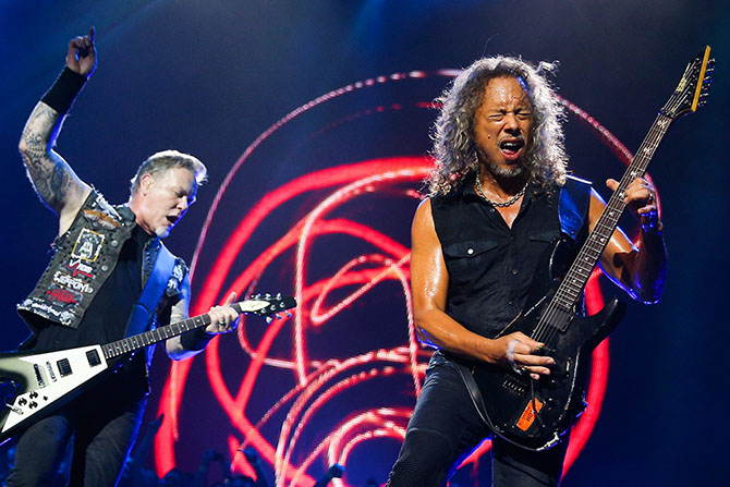 Как Metallica выступила в Москве