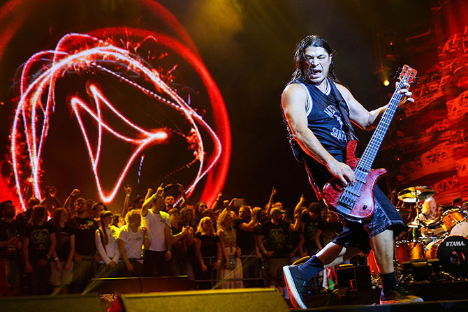 Как Metallica выступила в Москве