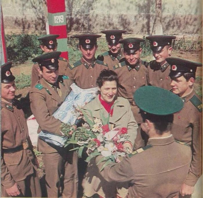 Советские пограничники