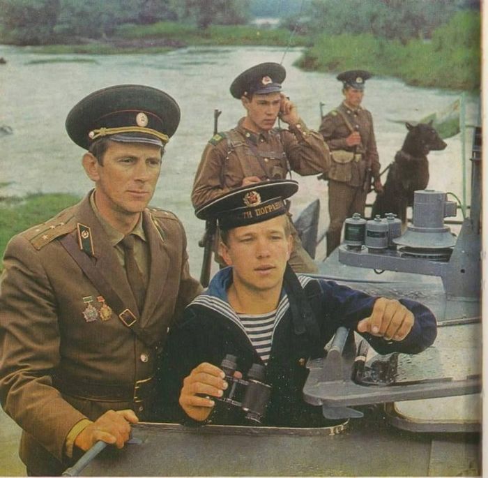 Советские пограничники