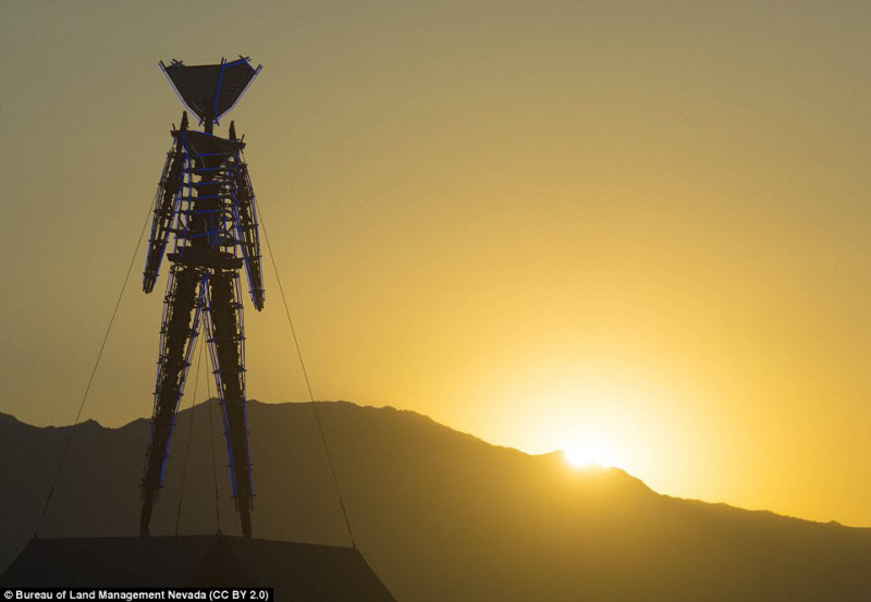 Фестиваль «Горящий человек» стартовал в Неваде