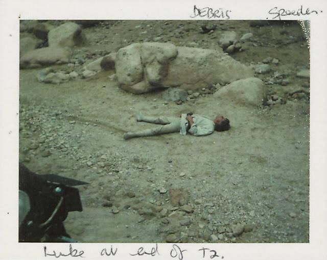 Редкие полароидные снимки со съемок 'Звездных войн' в 1976 году